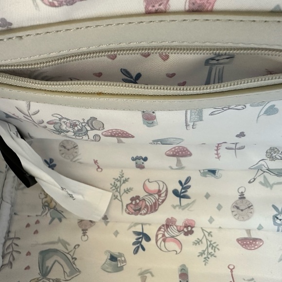 Alice in Wonderland Embossed Loungefly Purse and Wallet set - Picture 3 of 5